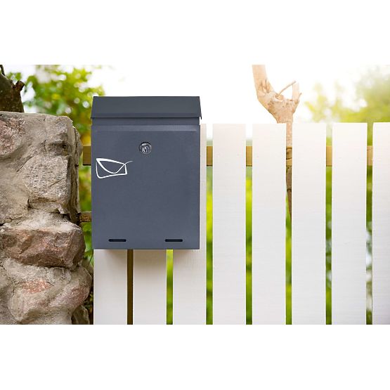 Cutie poștală pentru scrisori Odvin antracit