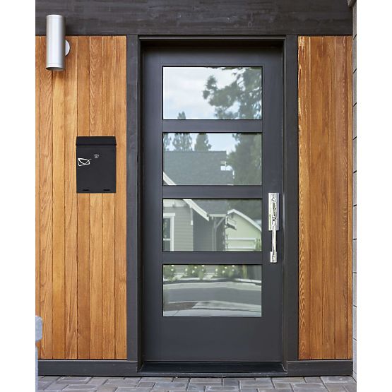 Cutie poștală pentru scrisori Odvin neagră