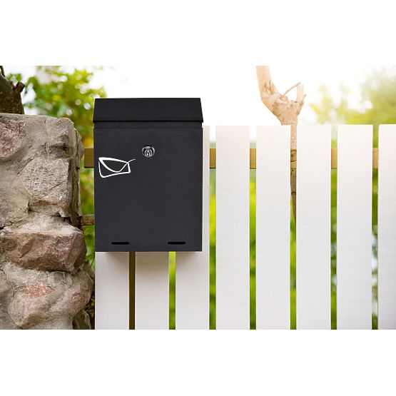 Cutie poștală pentru scrisori Odvin neagră