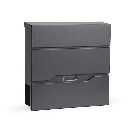 Cutie poștală pentru scrisori și ziare din oțel galvanizat