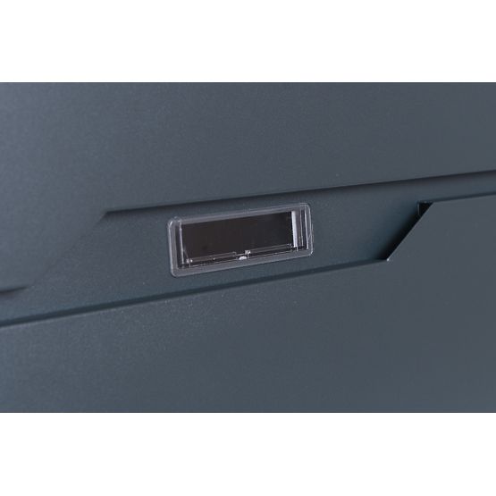 Cutie poștală pentru scrisori Vidar antracit cu inscripții