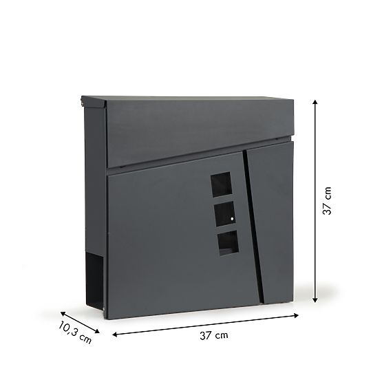 Cutie poștală scrisori ziare oțel galvanizat ModernHome