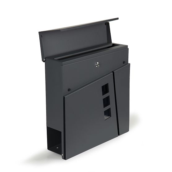 Cutie poștală scrisori ziare oțel galvanizat