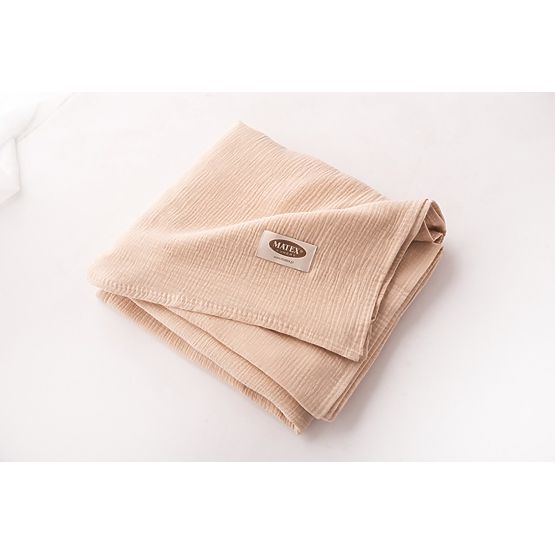 Cuvertura de muselina 210x240 bej