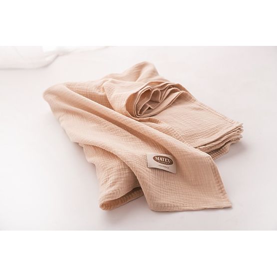 Cuvertura de muselina 210x240 bej