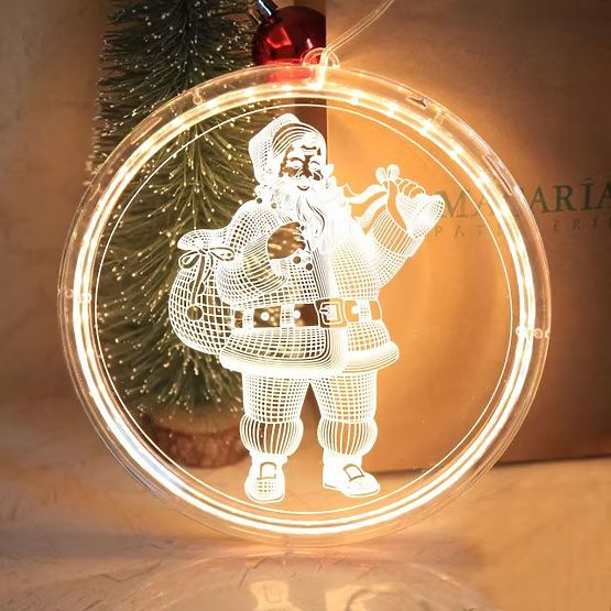 Decorațiune de Crăciun LED Santa CD003