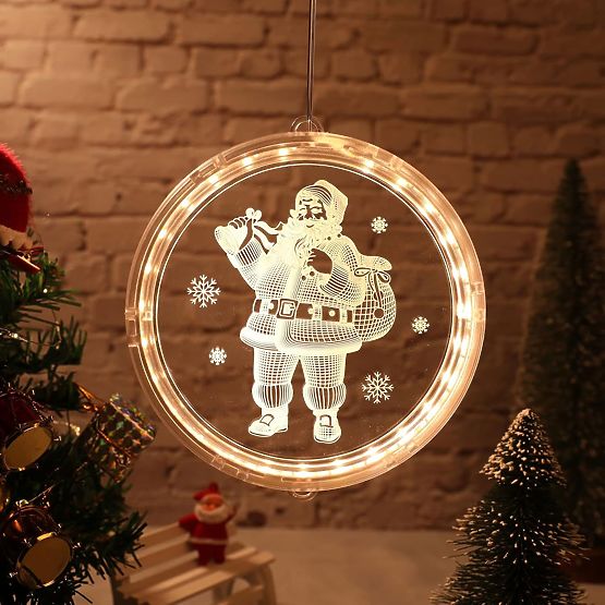 Decorațiune de Crăciun LED Santa CD003