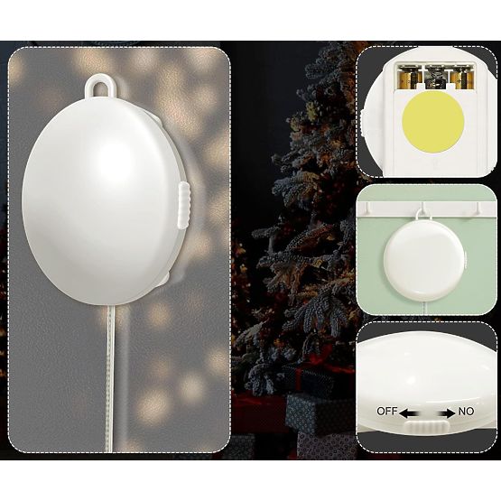 Decorațiune de Crăciun LED Santa CD003