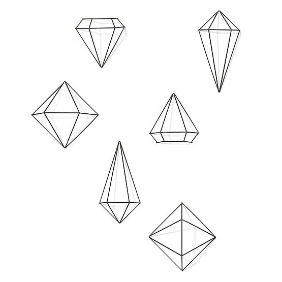 Decorațiune de perete PRISMA umbra