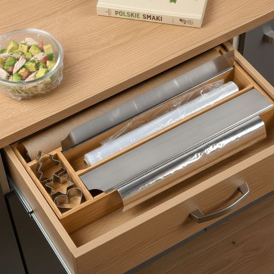 Dispenser din bambus pentru folie BORDE