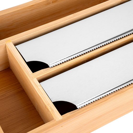 Dispenser din bambus pentru folie BORDE