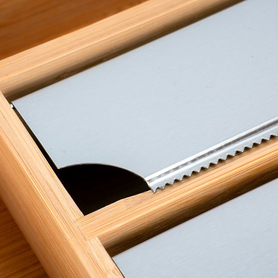 Dispenser din bambus pentru folie BORDE