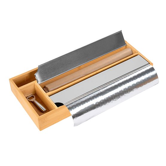 Dispenser din bambus pentru folie BORDE