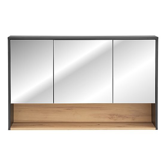 Dulap cu oglindă 120cm 3 uși