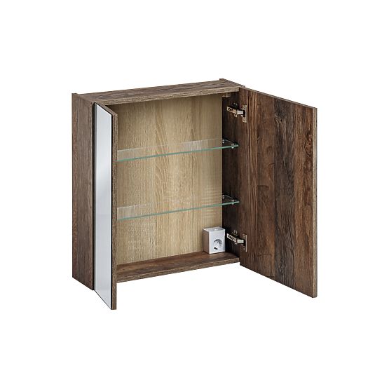 Dulap cu Oglindă 60cm 2 Uși