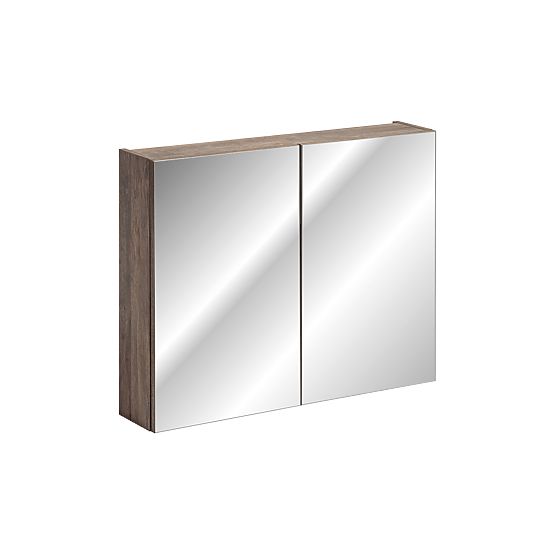 Dulap cu oglindă 80 cm 2 uși