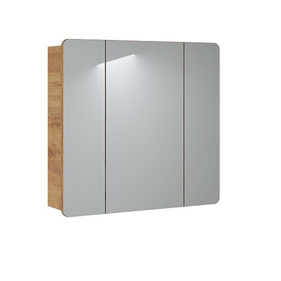 Dulap cu oglindă 80cm 3 uși
