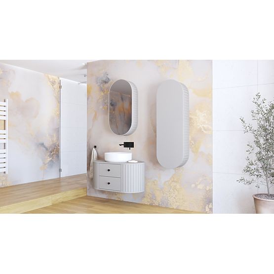 Dulap cu oglindă VENEZIA 1D cașmir (2p=1buc)