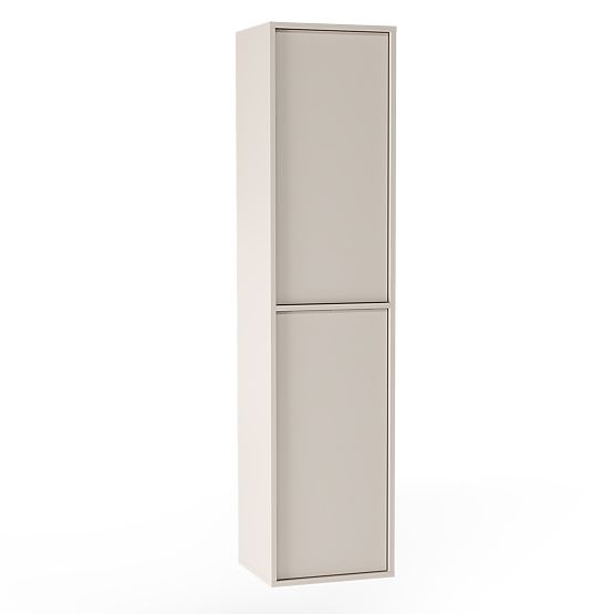 Dulap de baie, coloană Mossy, cașmir