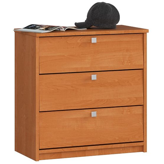 Dulap de pantofi MINI cu 3 uși rabatabile 60 cm - arin