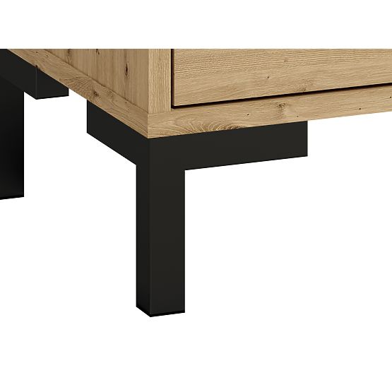 Dulap de pantofi Nevio - stejar artizanal