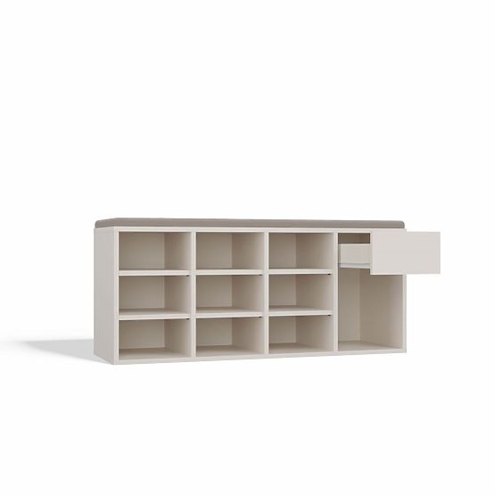 Dulap Deschis pentru Pantofi TALLIN BEJ CĂȘMIR pentru Hol