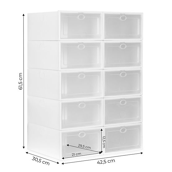 Dulap modular pentru pantofi organizator - plastic
