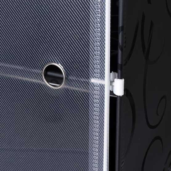 Dulap modular pentru pantofi Pola negru
