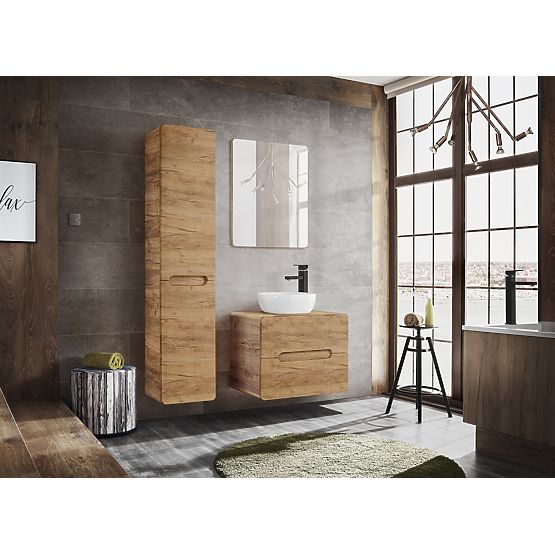 Dulap pentru lavoar pe blat 60 cm cu 2 sertare