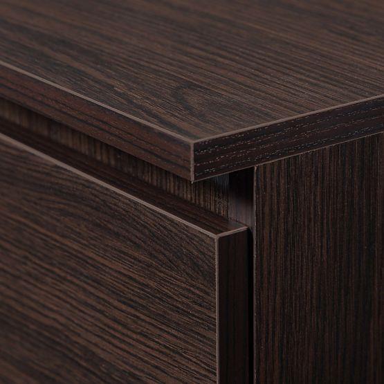 Dulap pentru pantofi cu 2 uși rabatabile 60 cm - wenge