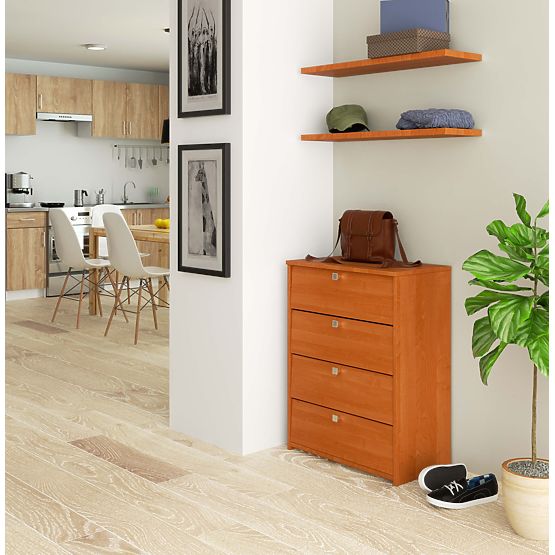 Dulap pentru pantofi cu 4 uși rabatabile 60 cm - arin