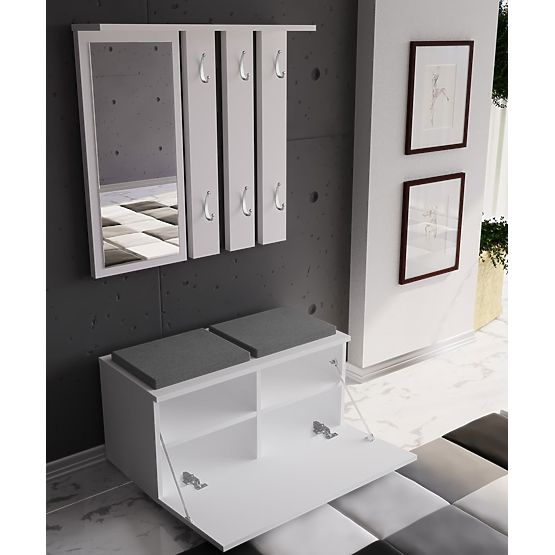 Dulap pentru pantofi Opal OPAL ALB