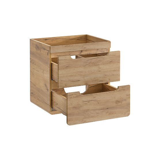 Dulap sub chiuvetă 60 cm cu 2 sertare