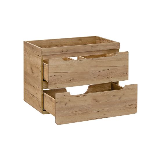 Dulap sub chiuvetă 80 cm cu 2 sertare