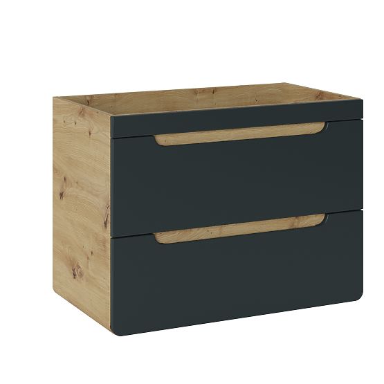 Dulap sub chiuvetă 80 cm cu 2 sertare