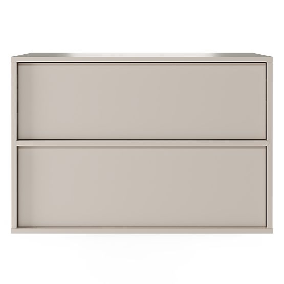 Dulap sub chiuvetă Mossy, 80 cm, cașmir