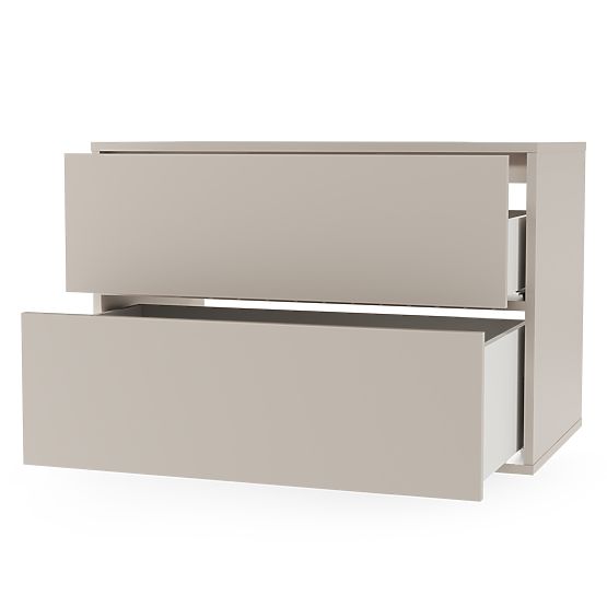 Dulap sub chiuvetă Mossy, 80 cm, cașmir