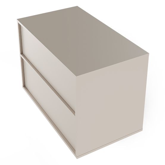 Dulap sub chiuvetă Mossy, 80 cm, cașmir