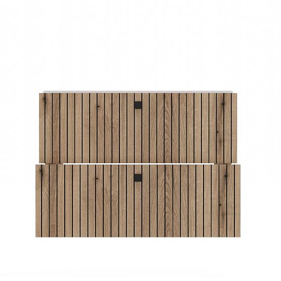 DULAP SUB LAVOAR TIGO 80 2S STEJAR EVOKE FAȚĂ CANELATĂ + LAVOAR