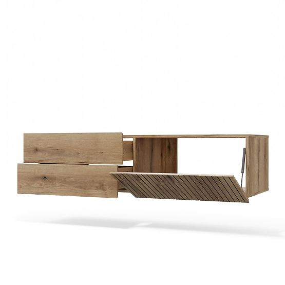 DULAP SUSPENDAT SUB LAVOAR TIGO 1D2S STEJAR EVOKE 140 CM 2 SERTARE PANOU FRONTAL RIGLAT