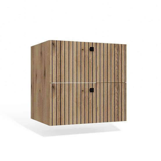 DULAP SUSPENDAT SUB LAVOAR TIGO 60 2S STEJAR EVOKE 2 SERTARE PANOU FRONTAL CANELAT