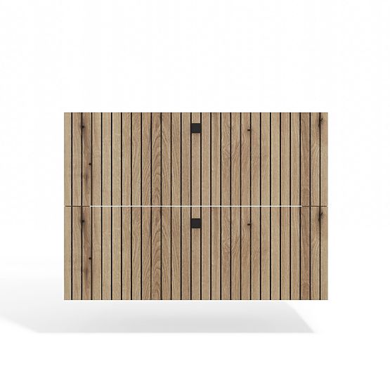 DULAP SUSPENDAT SUB LAVOAR TIGO 80 2S STEJAR EVOKE 2 SERTARE PANOU FRONTAL CANELAT