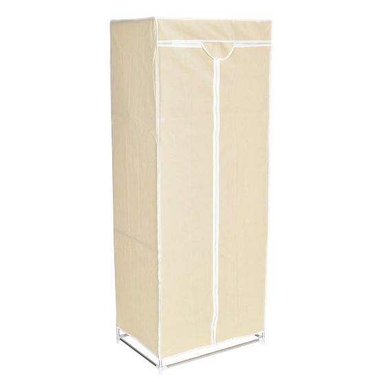 Dulap textil cu raft Fela - bej
