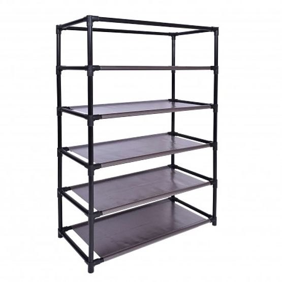 Dulap textil pentru încălțăminte Vitto - maro