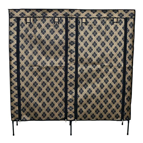 Dulap textil pentru pantofi Gabi - carouri