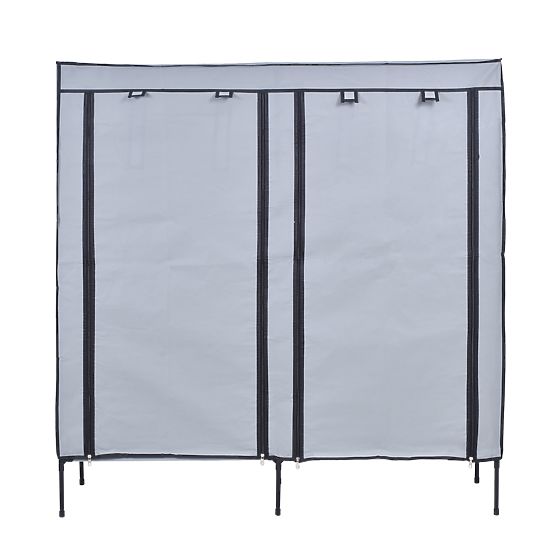 Dulap textil pentru pantofi Gabi - gri