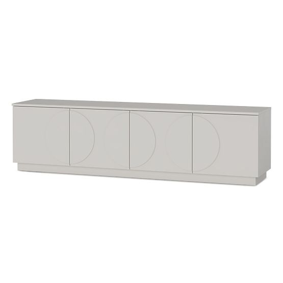 Dulap TV Looneta cashmere, arcuri