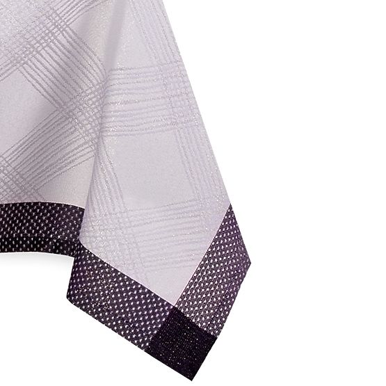 Față de masă MILLUZA crem metalizat motiv clasic 110x160 ameliahome