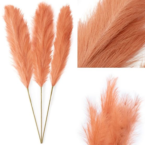 Floare artificială PAMPLY coral ameliahome