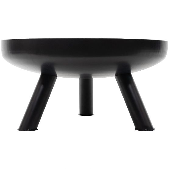 Foc de grădină mare din fontă solidă de 60 cm, ideal pentru foc de tabără